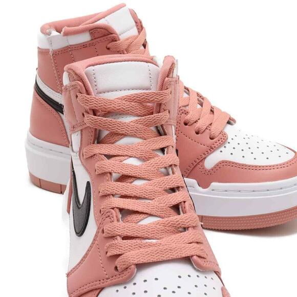 Nike Air Jordan 1 Elevate High Red Stardust Women's 12 Platform DN3253-601 - Picture 2 of 14